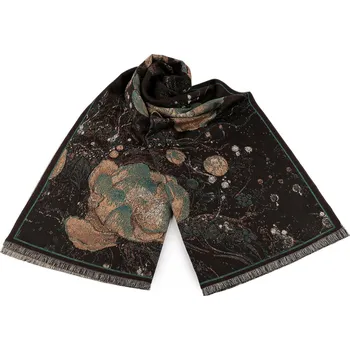 Šátek Šátek / šála / pléd typu kašmír 70x185 cm Varianta: 14 hnědá, Balení: 1 ks