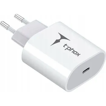SÍŤOVÁ NABÍJEČKA T-PHOX ISPEED 20W BÍLÁ (EU ZÁSUVKA) #189609