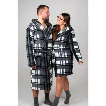 Pánský župan PÁNSKÝ ŽUPAN 034 šedá 2XL