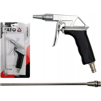 Ofukovací pistole OFUKOVACÍ PISTOLE S DLOUHOU TRYSKOU 125mm PNEUMATICKÁ 1/4 8BAR YATO
