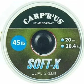 Carp'R'Us Soft-X Olive Green 45lb 20m - šňůra