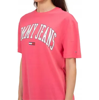 Dámské oblečení Dámské tričko Tommy Jeans Tričko vel. M