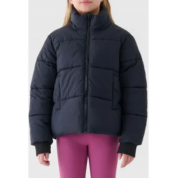 Dívčí bunda Dívčí péřová bunda 4F zimní prošívaná TDJAF613 AW25 158