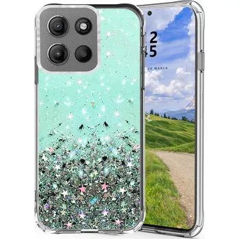 Pouzdro na mobilní telefon Zadní Kryt Radian pro Motorola, Moto G15 Power green