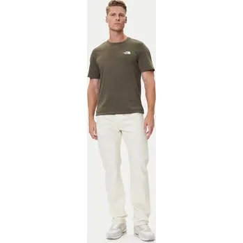 Pánské tričko The North Face T-Shirt Simple Dome NF0A87NG Hnědá Regular Fit L