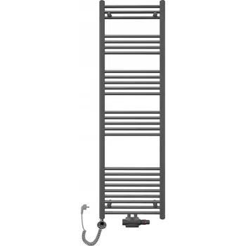 Radiátor Vodovodní a elektrický koupelnový radiátor TRM 1600x500 antracit žebříkový