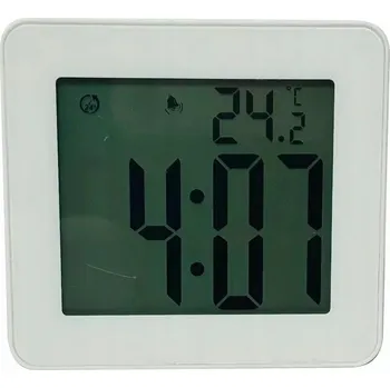 Hodiny Hodiny s budíkem quartz PERFECT JB 8209 LCD ALARM TEPLOTA přísavka