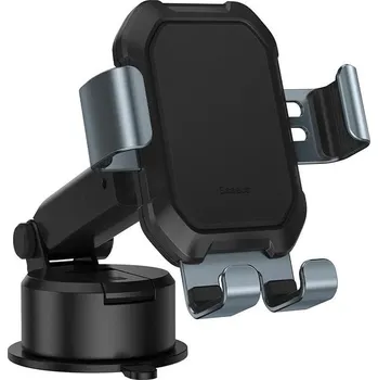 Baseus Gravity car mount for Tank phone with suction cup (black)