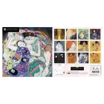 Kalendář Kalendarz 2026 ścienny kwadrat Gustav Klimt [PL] (2025, Brožovaná, Flame Tree)