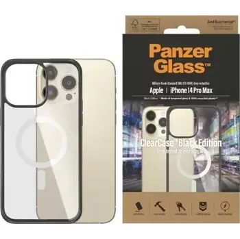 Telefonní příslušenství PanzerGlass Pouzdro ClearCase s MagSafe pro iPhone 14 Pro Max černá (0416)