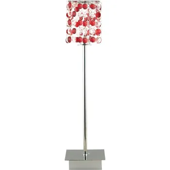 Lampička Klasická stolní lampa 1x40W G9 červená