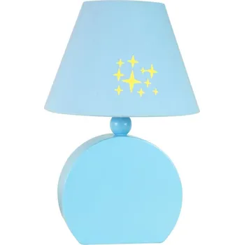 Lampička Ofelia stolní lampa # # gab. mdf lampa 1x40W E14 modrá
