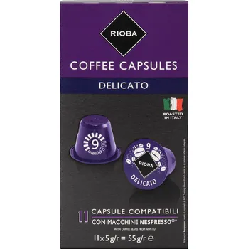 Káva RIOBA Espresso Delicato káva 52 g kapsle