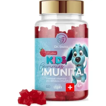 Přírodní produkt GUMOVÉ VITAMÍNY PRO DĚTSKOU IMUNITU - Imunita kids - 60 tbl. Dr. SWISS