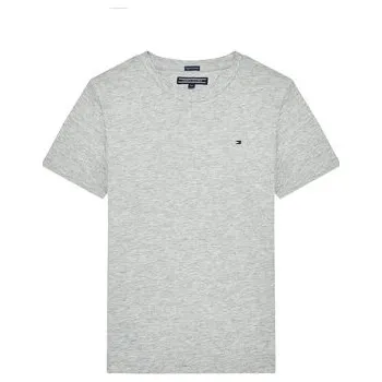 Pánské tričko Tommy Hilfiger T-Shirt KB0KB04140 D Šedá Regular Fit 8Y