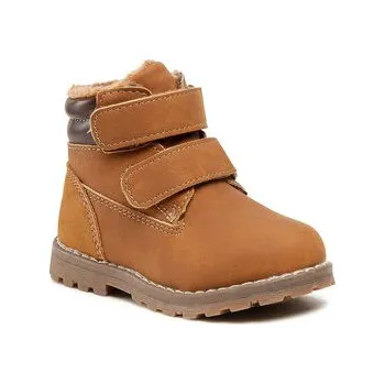 Pánská móda Turistická obuv Action Boy CM220413-1 Hnědá 22