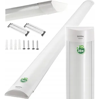 Nástěnné svítidlo LED Stropní/Nástěnné Svítidlo Slim Bílé 36W 4000K