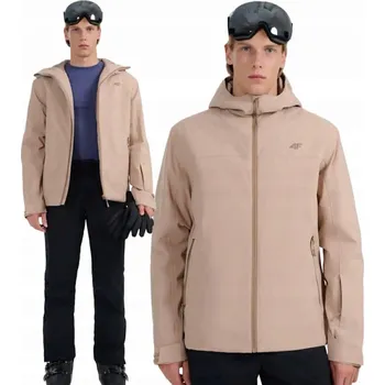 Pánská lyžařská bunda s membrána 5000 - béžová