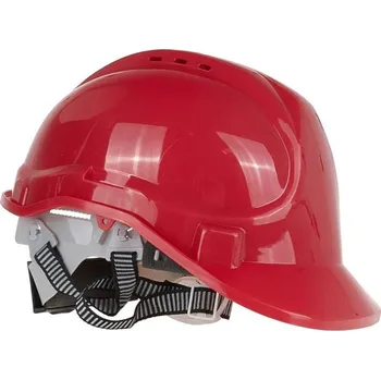 Pracovní přilba Přilba ochranná, nastavitelná, červená - GEKO