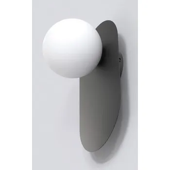 Nástěnné svítidlo Emibig Viva nástěnné svítidlo 1x8 W černá 1549/K1