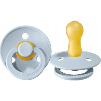 dudlíky Kulatý gumový Dudlík Bibs 0 +