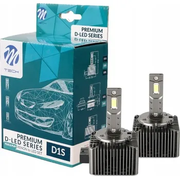 Autožárovka ŽÁROVKA VÝBOJKA D1S LED XENON 8400 lm 6000K DLOUHÁ ŽIVOTNOST + LED CANBUS