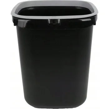 Odpadkový koš KOŠ na tříděný odpad do zásuvky skříňky černý 23*24.5*28CM