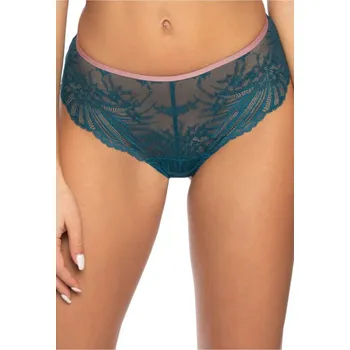 Dámské spodní prádlo Dámská krajková tanga Sybilla tyrkysová | Mat, 44 i240_204075_2:44