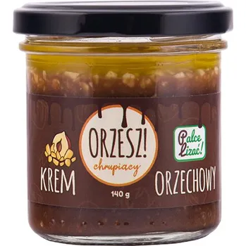 Ořechový krém ORZES! křupavý, 140 g, Palce Lizać