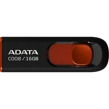 USB flash disk Flash disk ADATA C008 16 GB USB 2.0 černý