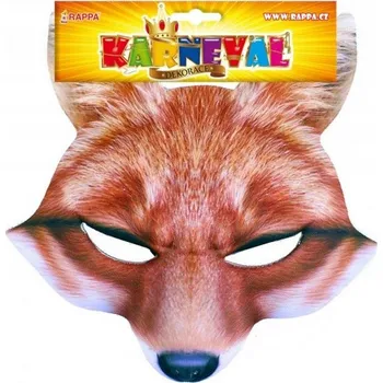 Karnevalová maska Maska lišky Rappa
