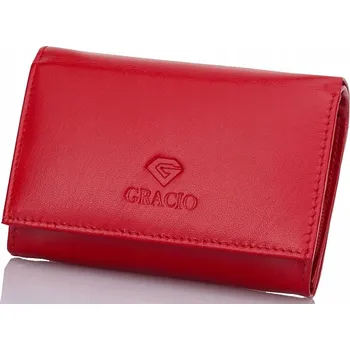 Gracio dámská peněženka z pravé kůže červená