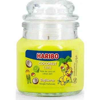 Svíčka Parafínová vonná svíčka Coconut Lime Haribo 1 ks