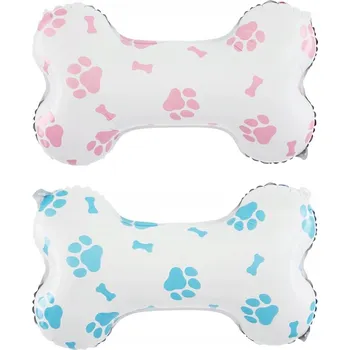 Balónek Fóliový balónek KOST KŮSTKA pro PSA KOČKU dekorace narozeniny HELIUM 2ks PP