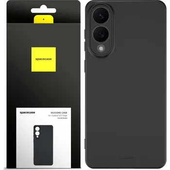 Pouzdro na mobilní telefon Zadní Kryt Spacecase pro Samsung Galaxy S25 Edge, černý