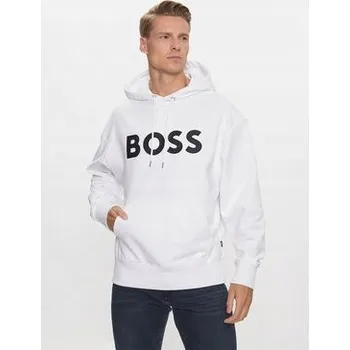 Pánská mikina Pánská Mikina Boss bílá 50496661