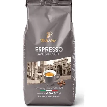 Káva Káva zrnková Arabica Tchibo Espresso Kraftig Sizilianer Art 1000 g