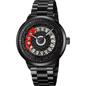 Hodinky Pánské hodinky SKMEI skm.123561c.mn analogové s náramkem Racer Wheel