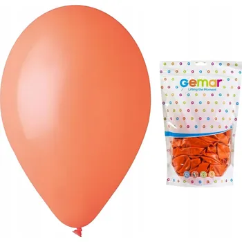 Balónek Balónky Pastelové Oranžové Orange Party 50 ks