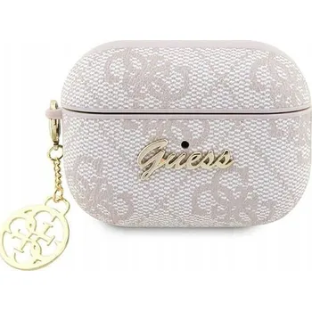 Příslušenství pro sluchátka Pouzdro s klopou Guess pro Apple AirPods Pro 2 GUAP2G4GSMP růžové