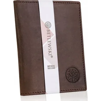 Peněženka Peněženka Betlewski , přírodní kůže, hnědá - muž