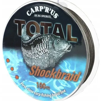 Šňůra Total Shock pletená šňůra 0,4 mm Carp'r'us 100 m