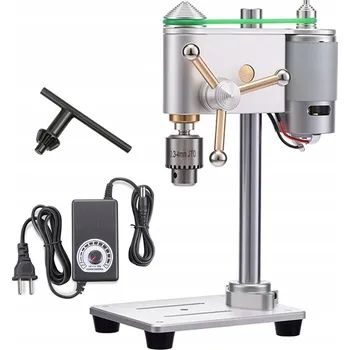 Vrtačka MINI PŘESNÁ VRTAČKA STOLNÍ VRTACKA 555 MOTOR JTO SKLÍČIDLO 0.3-4 MM