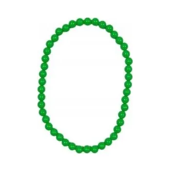 Šperk Retro neonové korále - náhrdelník - 80.léta - disco - zelené