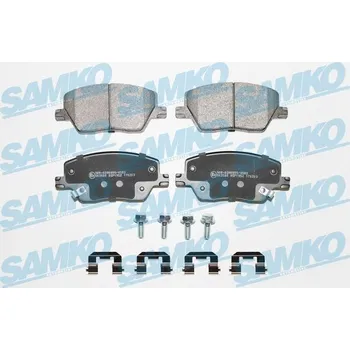 Brzdová destička Sada brzdových destiček, kotoučová brzda SAMKO 5SP1952K