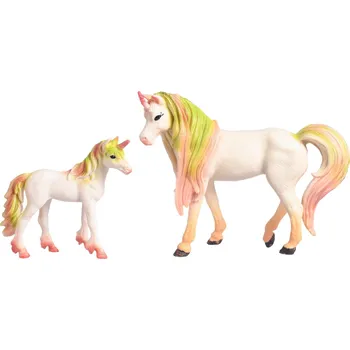 Čištění pro koně Imperial Riding Figurka jednorožci Magic Imperial Riding, 2 ks, neon yellow/neon coral