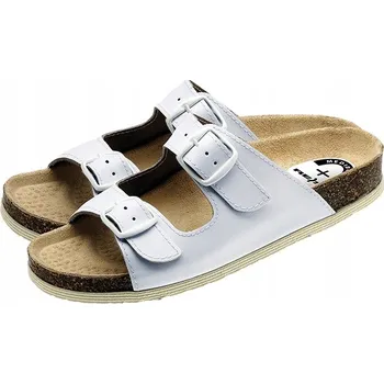 Dámská obuv Pantofle Medibut bílé 41