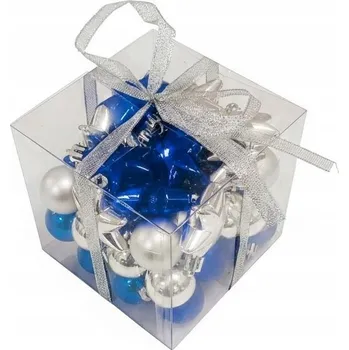 Vánoční dekorace Vánoční Baňky Na Stromeček Nerozbitné Vánoční Ozdoby 50 Kusů 455/8