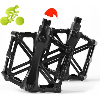 Pedál na kolo Hliníkové pedály na kolo s odrazkami, 3 strojové ložiska