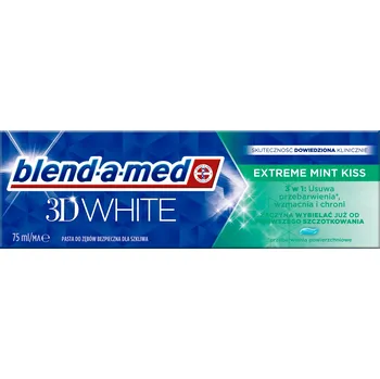 zubní pasta Blend-a-med Bělící zubní pasta 3D White Extreme Mint Kiss 75 ml